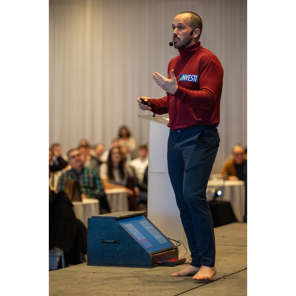 Placement média sur l'entrepreneur-athlète